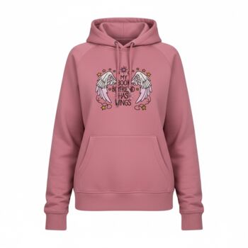 My Book Boyfriend Has Wings Embroidered Sweatshirt, 5 of 6