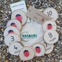Ladybird Counting Wooden Disc Bag, thumbnail 1 of 1
