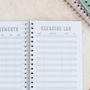 Personalised Gold Foil Food And Fitness Planner, thumbnail 7 of 12