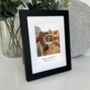 Personalised Photo Printed And Framed In Black, thumbnail 7 of 8