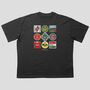 Liverpool Beer Mats Oversized T Shirt, thumbnail 1 of 10
