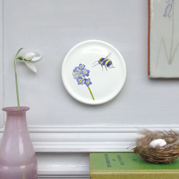 Spring Flowers Decorative Mini Wall Plates, 4 of 6