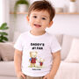 Personalised Daddy’s Number One Fan Football T Shirt, thumbnail 2 of 9