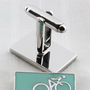 Cycling Cufflinks Uphill And Downhill, thumbnail 3 of 6