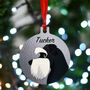 Schnauzer Christmas Tree Dog Decoration Personalised, thumbnail 8 of 10