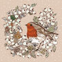 'Robin And Wreath' Print, thumbnail 3 of 3