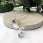 Sterling Silver Single Eucalyptus Necklace, thumbnail 3 of 12