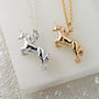 Unicorn Necklace With Personalised Message Card, thumbnail 4 of 11