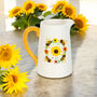 Bumble Bee Spring Flower Jug Vase Gift For Her, thumbnail 3 of 5
