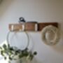 Flip Up, Flip Down Wall Mounted Reclaimed Wooden Hook, thumbnail 3 of 11