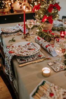 Six Luxury Robin Christmas Crackers, 4 of 5