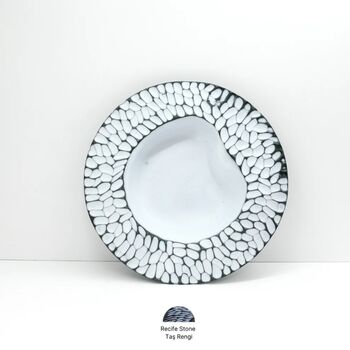 Hic Ceramics Wave Spaghetti Plate Recif, 7 of 7