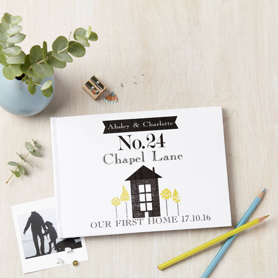 Personalised New Home Photo Album Journal By Tillie Mint Loves
