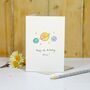 Personalised Smiley Planets Handmade Card, thumbnail 5 of 5