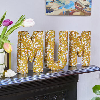 Personalised Liberty London Fabric Letters, 2 of 6
