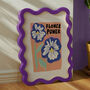 Flower Power Print, thumbnail 2 of 2