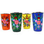 Hand Painted Metal Tumbler Cups Set Of Four, thumbnail 8 of 9