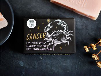 Cancer Natural Vegan Zodiac Soap Bar, 8 of 12