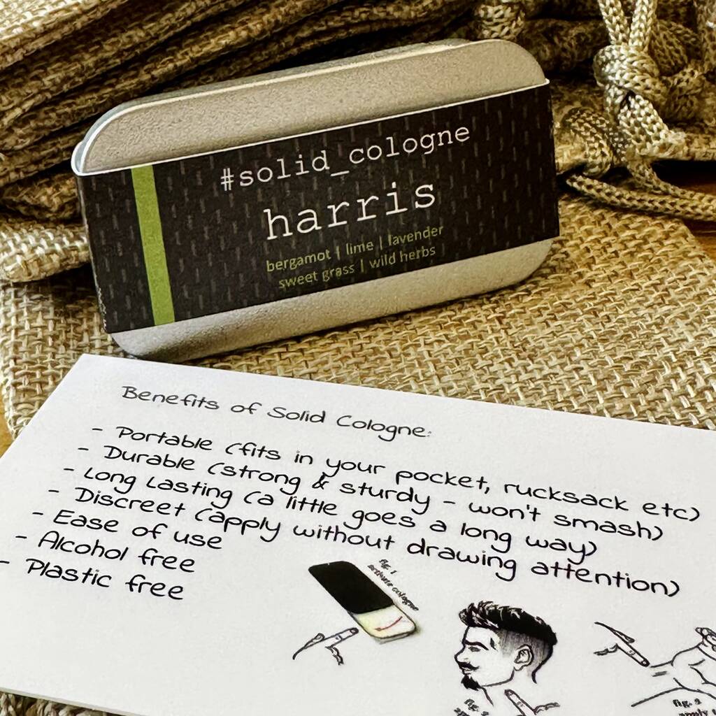 Harris Solid Cologne Made In Scotland, 1 of 6