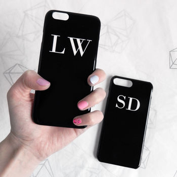Black And White Personalised Phone Case, 9 of 9