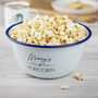 Personalised Enamel Popcorn Bowl, thumbnail 1 of 8