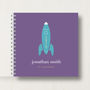 Personalised Kid's Space Rocket Scrapbook Or Album, thumbnail 9 of 10