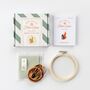 Squirrel Cross Stitch Kit, thumbnail 5 of 5