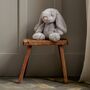 Large Soft Grey Bunny Rabbit Plush, thumbnail 1 of 4