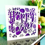 Papercut Easter Eggs Card, thumbnail 1 of 4