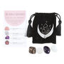 Love Healing Crystal Set With Moon Trinket Dish, thumbnail 3 of 8