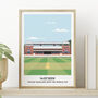 Any International Cricket Ground Illustrated Art Print, thumbnail 3 of 12