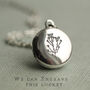 Personalised Silver Locket Necklace, thumbnail 5 of 12