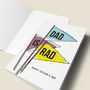 'Dad Is Rad' Fathers Day Card, thumbnail 4 of 4