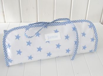 Oilcloth Personalised Changing Mat, 2 of 3