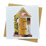 Brick Shed Greetings Card, thumbnail 1 of 2