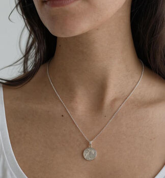 Nami 925 Sterling Silver Wave Pendant Necklace, 2 of 5