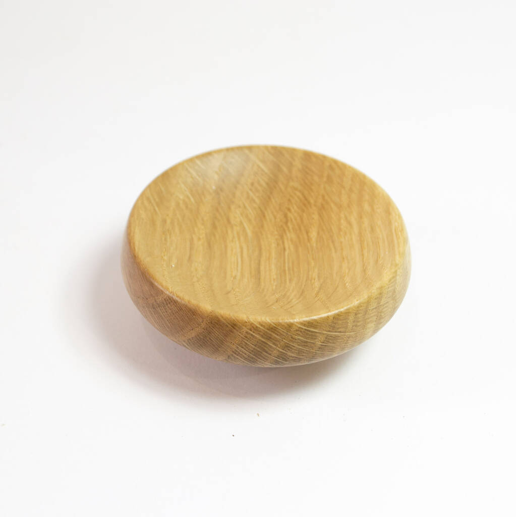 Large Oak Wood Knob Handles Or Cabinet Pulls, 1 of 3