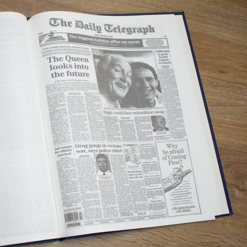 Daily Telegraph From The Day You Were Born Book By Jonny's Sister ...