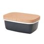 Farmhouse Enamel Butter Dish 'A Moment On The Lips', thumbnail 3 of 4