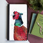 Inky Pheasant Faux Leather Phone Case With Card Slots, thumbnail 3 of 5
