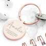 Personalised Special Person Round Keyring, thumbnail 1 of 6