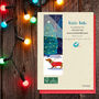 Dachshund Walk Christmas Card, thumbnail 2 of 2