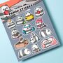 Panda Sticker Sheet | Cute Stickers, thumbnail 2 of 5