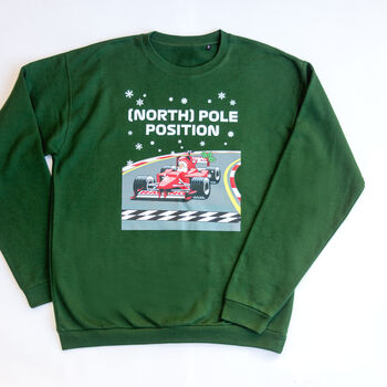 Funny Formula One Christmas Jumper, 7 of 8