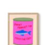 Feed The Cat Art Print, thumbnail 4 of 4