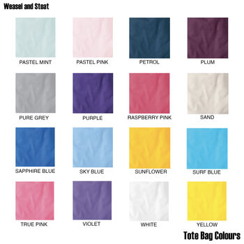 'Tis The Season To Be Me, Colours Tote Bag, 5 of 6