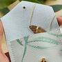 Personalised Recycled Leather Botanical Jewellery Pouch, thumbnail 3 of 12