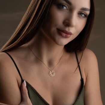 'A Moment In Time' Roman Numeral Necklace, 3 of 9