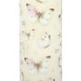 White Butterfly Print Vanilla Tube Candle, thumbnail 2 of 2