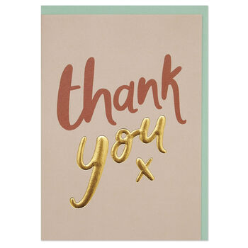 Thank You X' Luxury Thank You Card Set, 2 of 4
